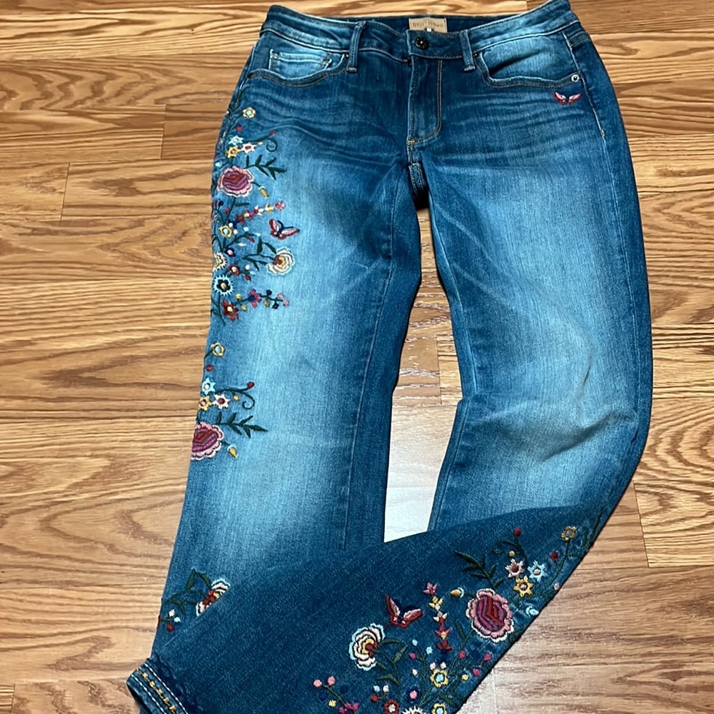 Sundance Kelly embroidered jeans